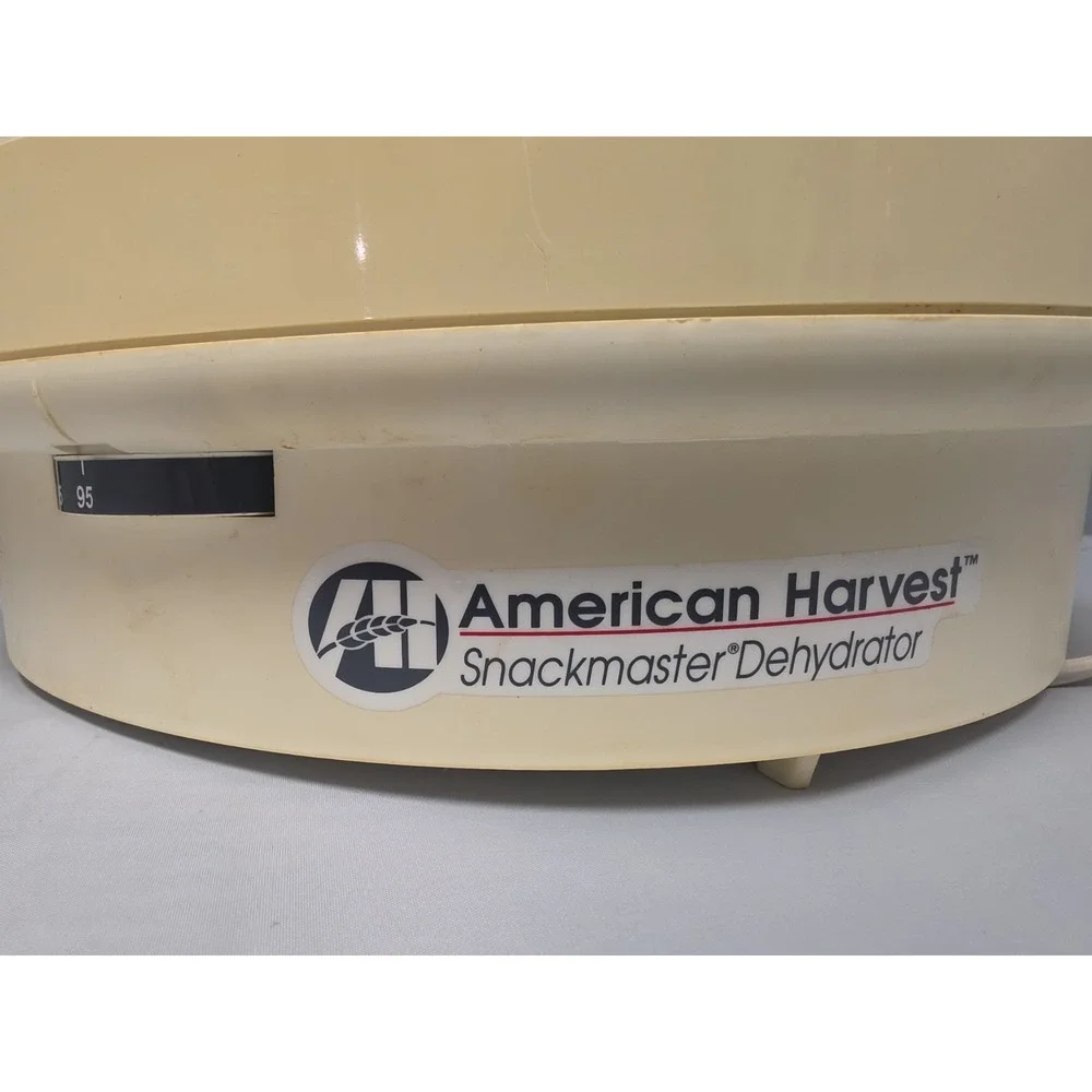 American Harvest FD50/30 Food Dehydrator 550W Beige/White Temp Control 4 Trays